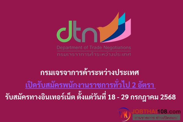 กรมเจรจาการค้าระหว่างประเทศ